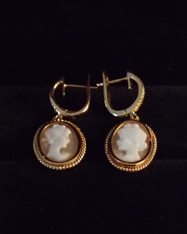 Cameo Earrings